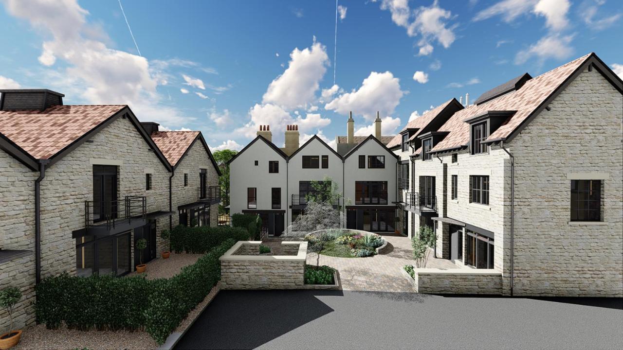 Ferienwohnung Walcot Yard With Parking, Bath Keys Exterior foto